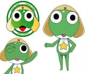 yapboz Çavuş Frog veya Keroro ana kahramanı ve gezegenin Keron ordusunun bir komutanı olan